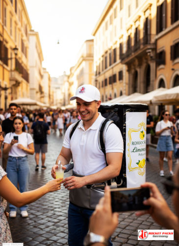 Portable Beer on Tap backpack – professional mobile vending solution for open-air concerts, arenas, sports stadiums, and brand marketing activations.