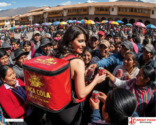 Portable Red Wine To Go backpack – professional vending system for wine events, trade fairs, and outdoor tastings.