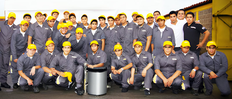 Mobile beverage dispenser backpack used for sampling during Cape Town open days as part of field marketing activation